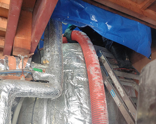 Vacuum Removal of Filter Media