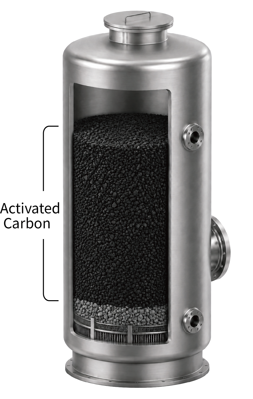 Activated Carbon Filtration System for COD Removal