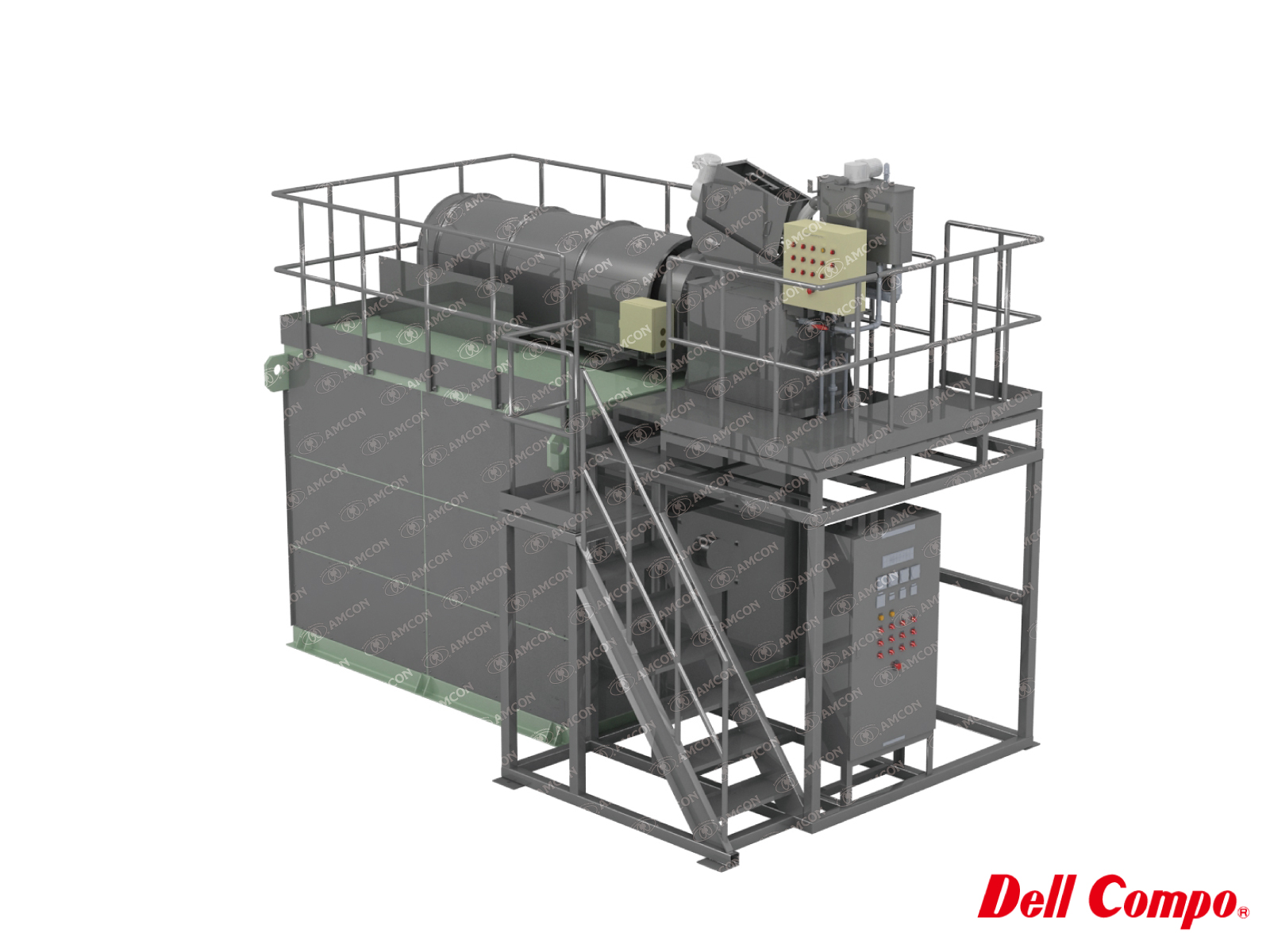 Sludge Dewatering and Fermentation System Dell Compo DC Series
