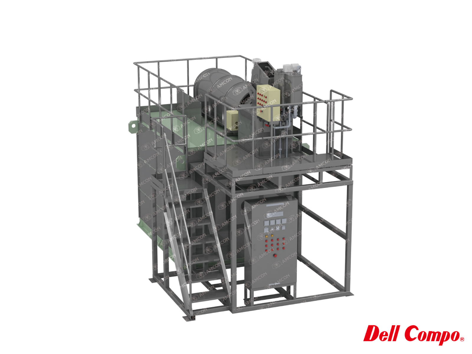 Sludge Dewatering and Fermentation System Dell Compo DC Series