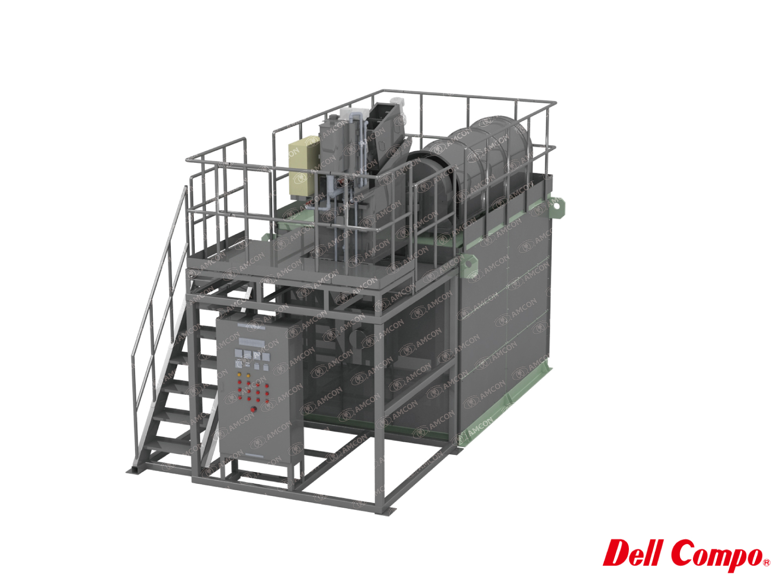 Sludge Dewatering and Fermentation System Dell Compo DC Series