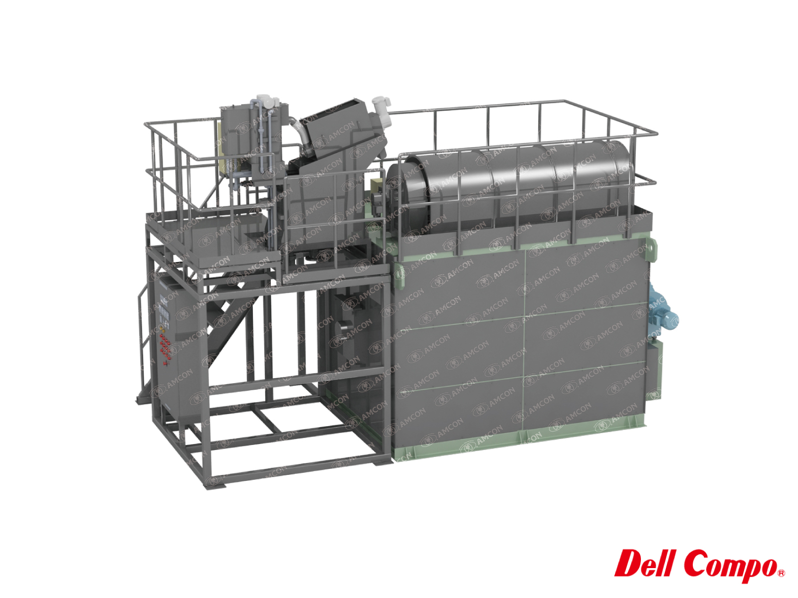 Sludge Dewatering and Fermentation System Dell Compo DC Series