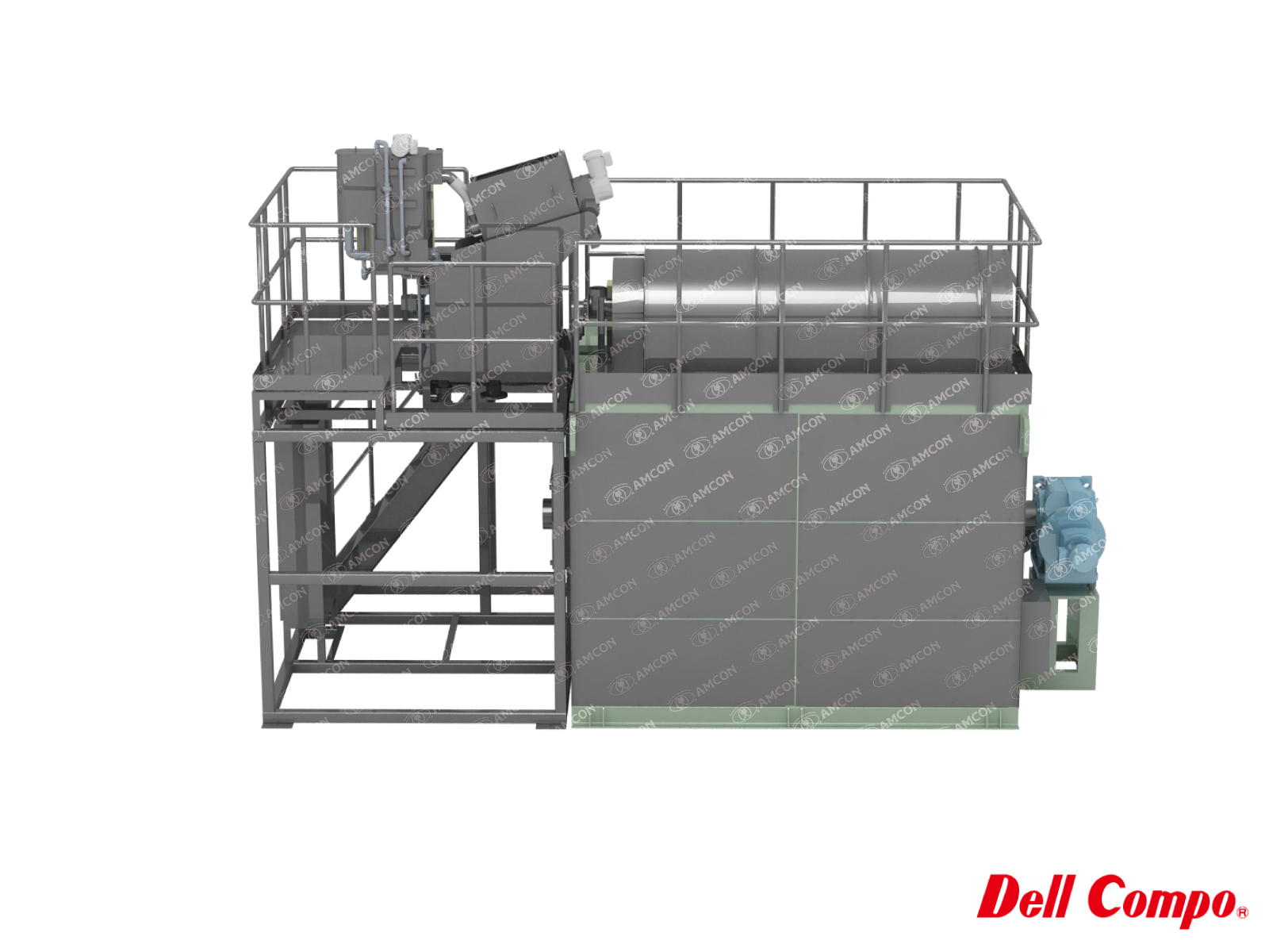 Sludge Dewatering and Fermentation System Dell Compo DC Series