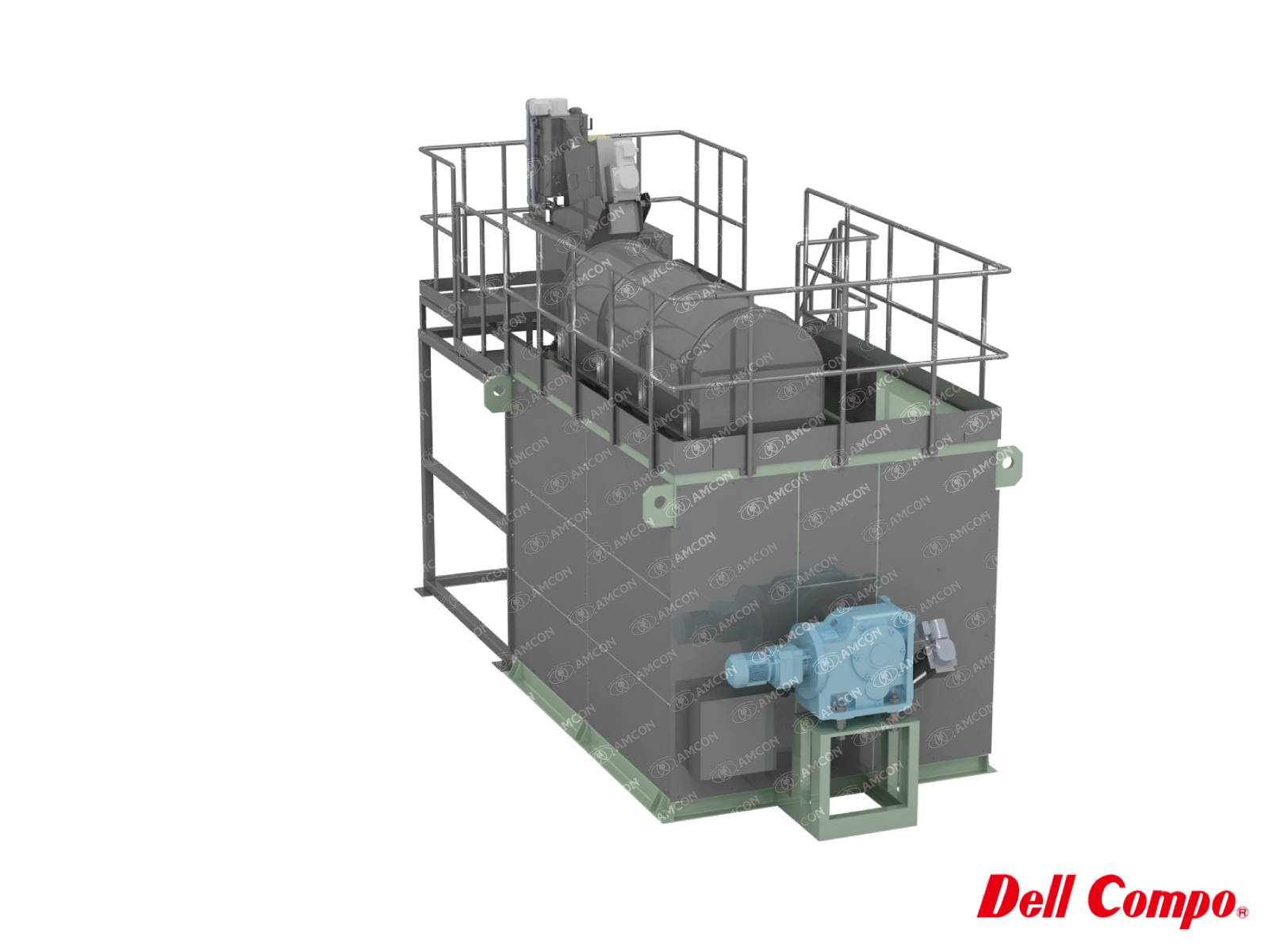 Sludge Dewatering and Fermentation System Dell Compo DC Series