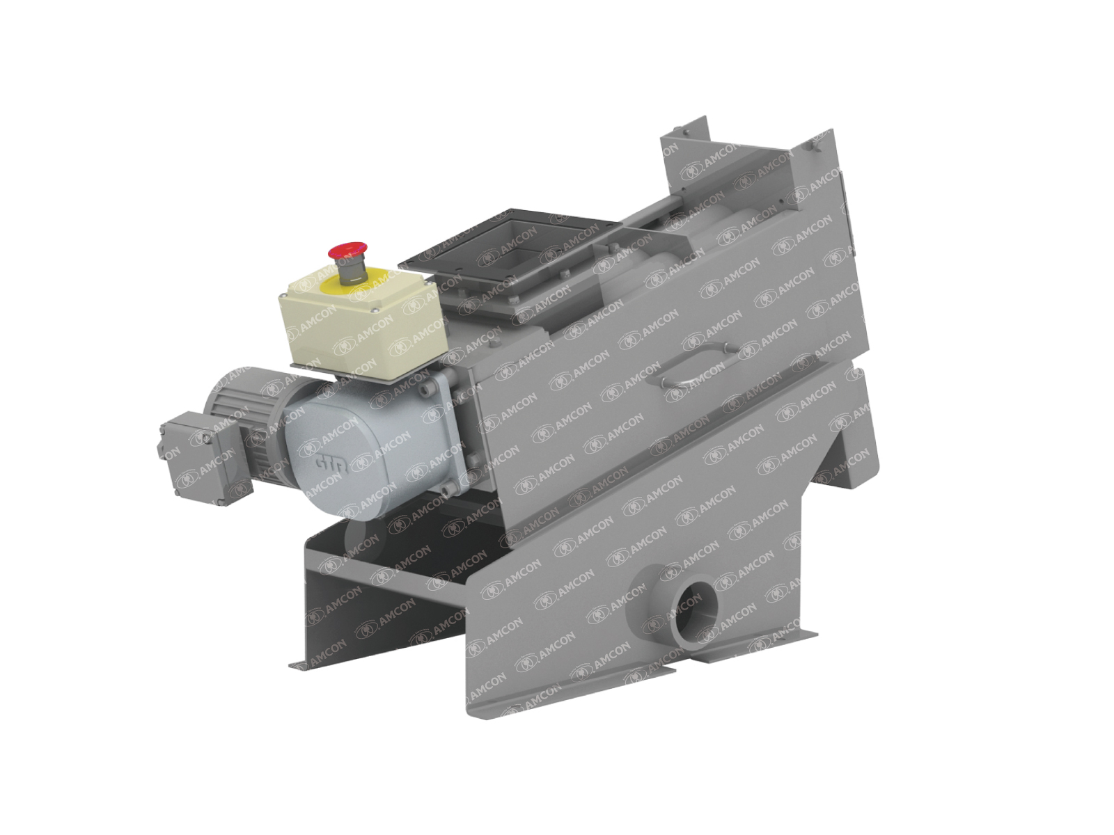 Waste Dry Film Photoresist Dewatering Press TV-50F