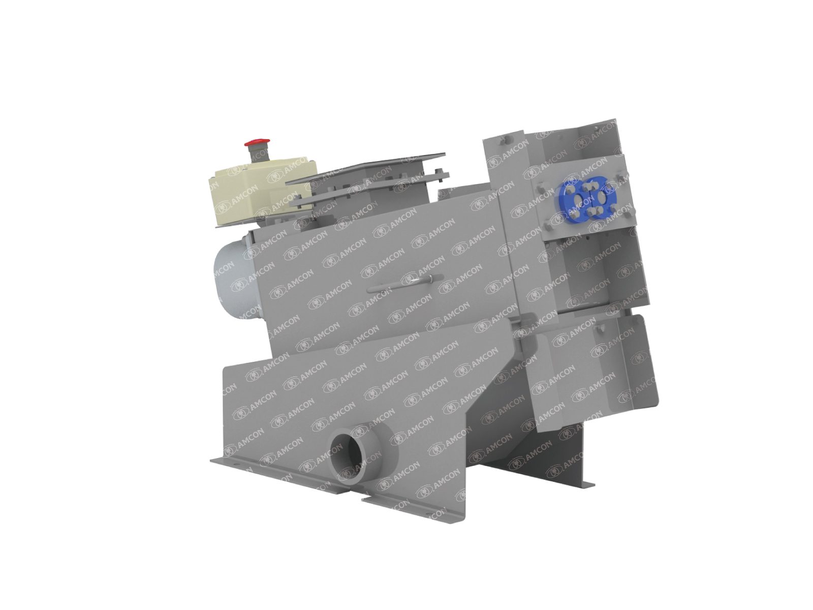 Waste Dry Film Photoresist Dewatering Press TV-50F