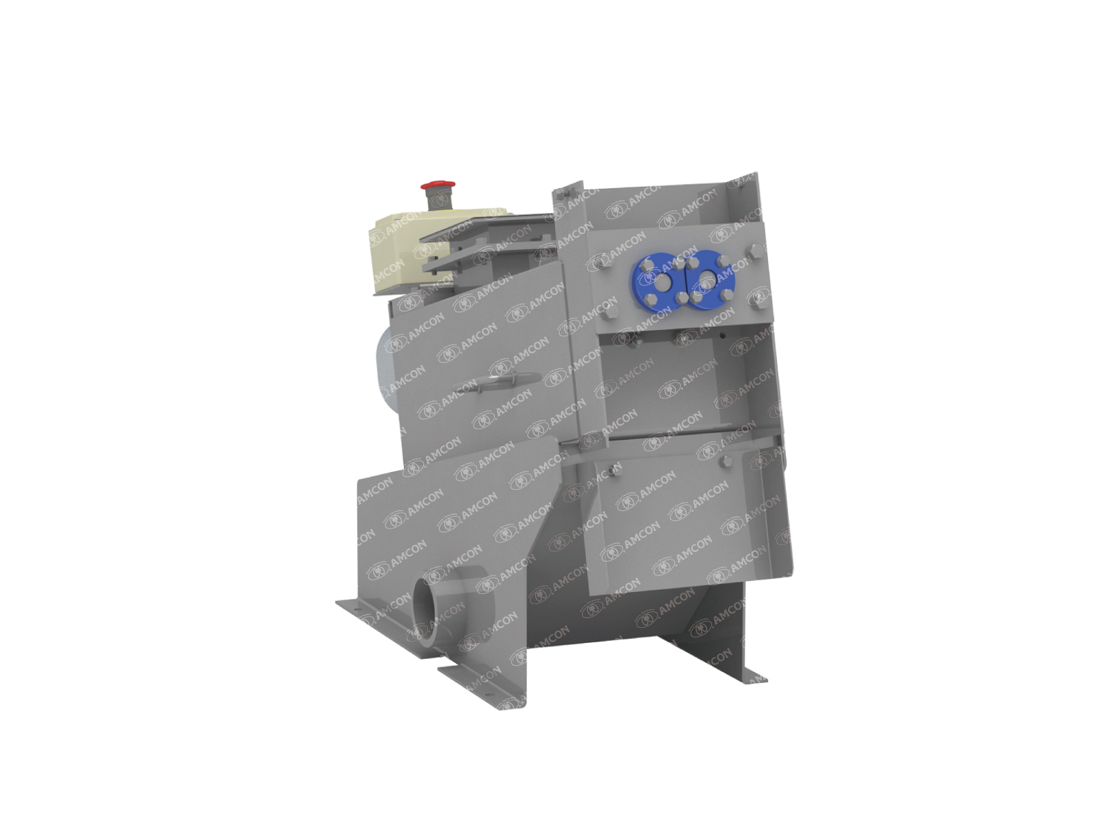Waste Dry Film Photoresist Dewatering Press TV-50F